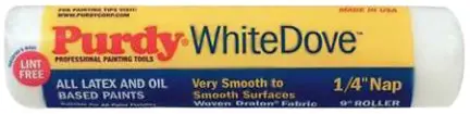 9-Inch X 3/8-Inch White Pre-Primed Dove White Cover Plate 1