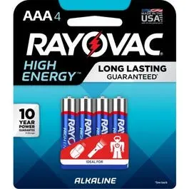 Aaa Alkaline Battery Pack – 4-Count Long-Lasting Power Cells 1