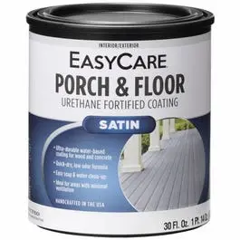 Acrylic-Based Dark Gray Satin Porch & Floor Coating (1-Quart) 1