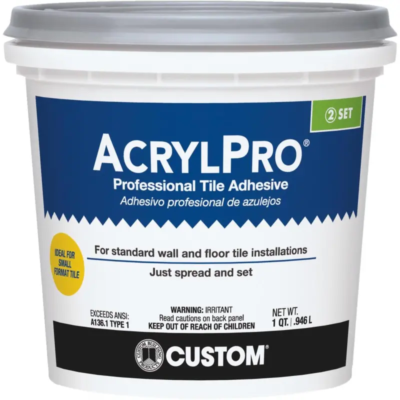 Acrylpro Ceramic Tile Adhesive – 1 Quart 1