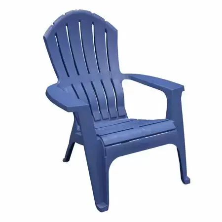 Adams Realcomfort Adirondack Chair In Monaco Blue 1