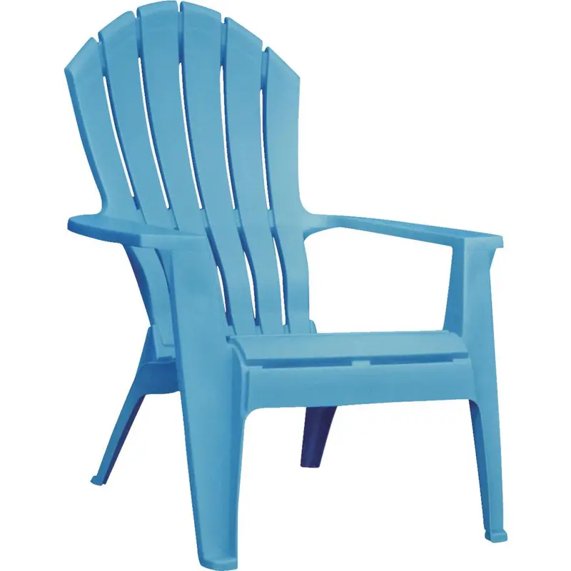 Adams Realcomfort Blue Resin Adirondack Chair – Pool-Grade 1