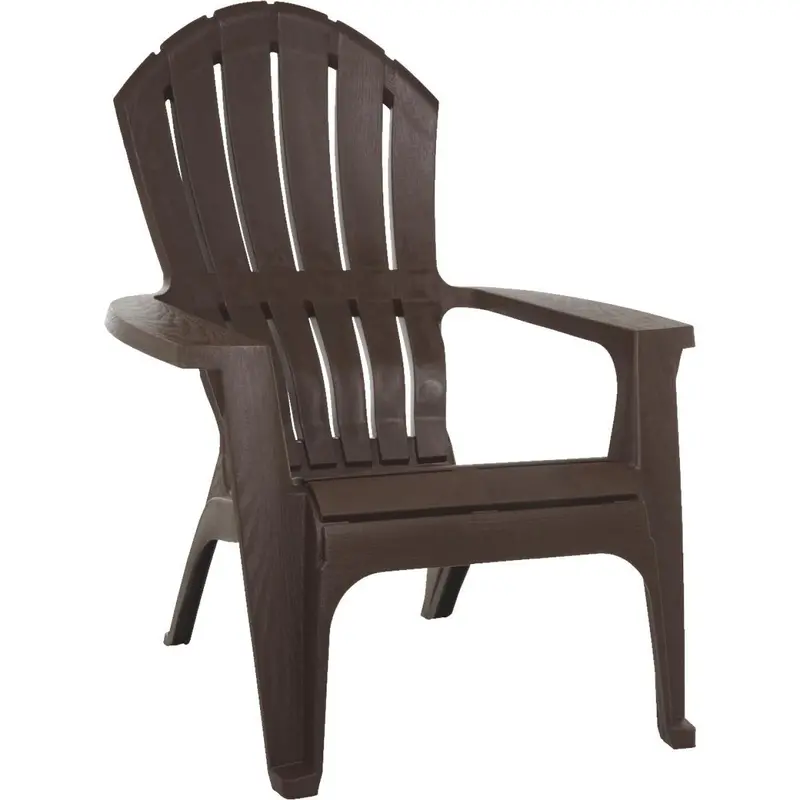 Adams Realcomfort Resin Adirondack Chair – Earth Brown Finish 1
