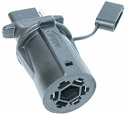Adapt-7 Rv Blade Adapter – Flat 4-Way Plug For Trailer Wiring Conversion 1