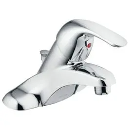 Adler Collection Chrome Lavatory Faucet With Lever And Knob Handles 1