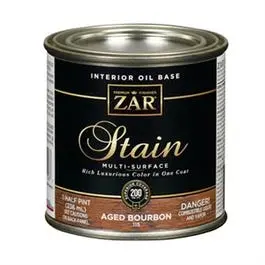 Aged Bourbon Interior Wood Stain – Half-Pint Size 1