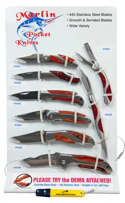 Alco Manufacturing 3-Inch Stainless Steel Wood Inlay Knife With Belt Clip 1