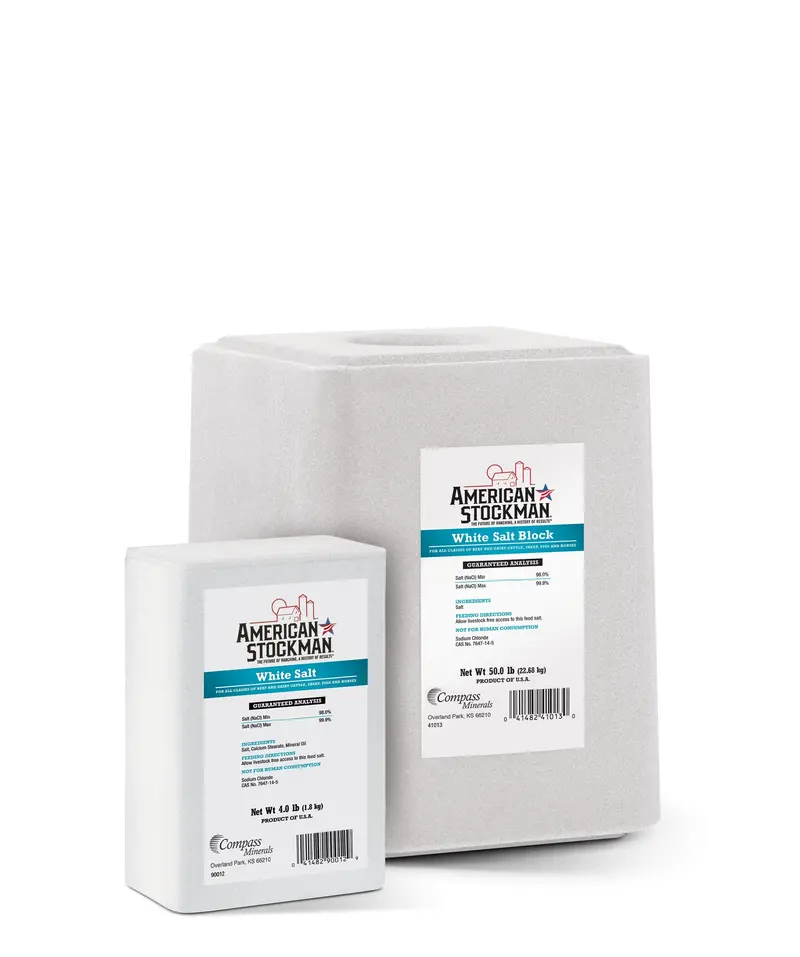 American Stockman White Mineral Salt For Livestock 1