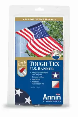 Annin Flagmakers Tough-Tex Polyester Us Flag Banner 1