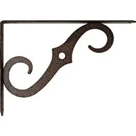 Antique Bronze Ornamental Shelf Bracket – 10 X 7 Inches, Decorative Support 1