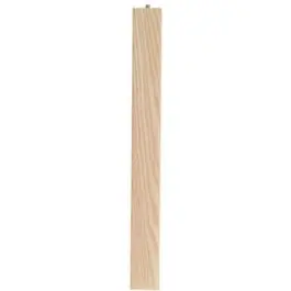 Ash Wood Parsons Table Leg, 28-Inch Height, Natural Finish 1