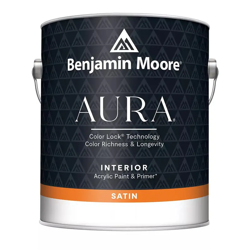 Benjamin Moore Aura Interior Paint – Satin Finish, Low-Voc 1