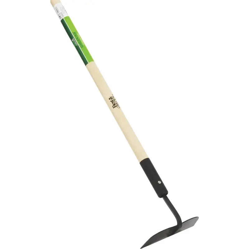 Best Garden Forged Steel Hoe – 48-Inch Wooden Handle, Heavy-Duty Construction 1