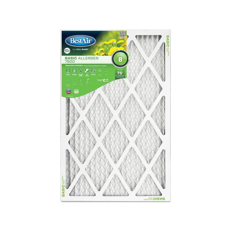 Bestair Merv 8 Pleated Hvac Air Filter – Standard Size 1