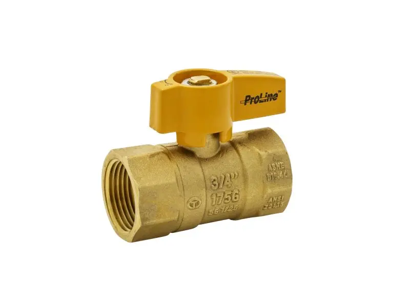 Bk Brass Gas Shut-Off Valve – 3/4-Inch Fip X 3/4-Inch Fip 1