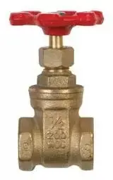 B&K Forged Brass Compact Gate Valve – 1/2-Inch Npt 1