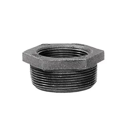 B&K Industries 2-Inch × 1/2-Inch Galvanized Malleable Iron Hex Bushing (150#) 1