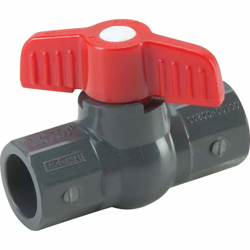 B&K Series 6700Gs Pvc Ball Valve – 1/2-Inch Threaded Port 1