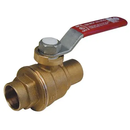 B&K Series 7710S Forged Brass Ball Valve – 3/4-Inch Full Port 1