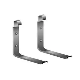 Black Aluminum Wall-Mount Plant Bracket 1