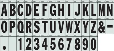 Black And Silver Decorative Letter 'S' – Set Of 3 1
