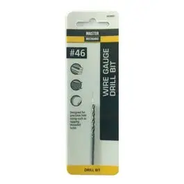 Black Oxide #46 Drill Bit – 2-1/8-Inch Wire Gauge, Industrial Grade 1