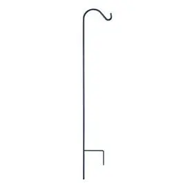 Black Steel Shepherd’S Hook Garden Stake – 64 Inches Tall 1