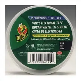 Black Vinyl Electrical Insulation Tape – 0.75 Inch X 66 Feet 1
