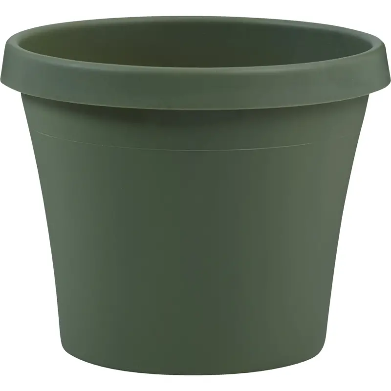 Bloem Terra Living Green Planter – 7.25" H × 8" Diameter, Durable Polypropylene 1