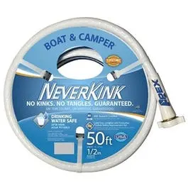 Boat & Camper Neverkink Drinking-Water-Safe Hose – 1/2" X 50 Ft. 1