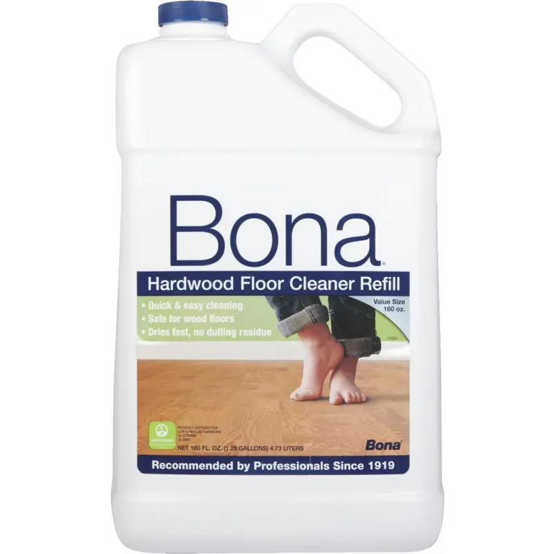 Bona 160-Ounce Hardwood Floor Cleaner – Ph-Neutral Formula For Wood Floors 1