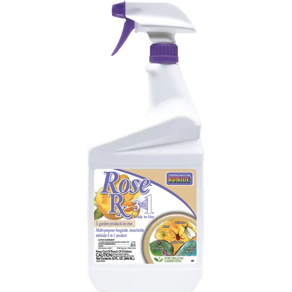 Bonide Rose Rx 3-In-1 Ready-To-Use Spray – 1-Quart Bottle 1