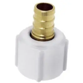 Brass Pex-To-Thread Adapter – 3/4" Barb X 3/4" Female Npt 1