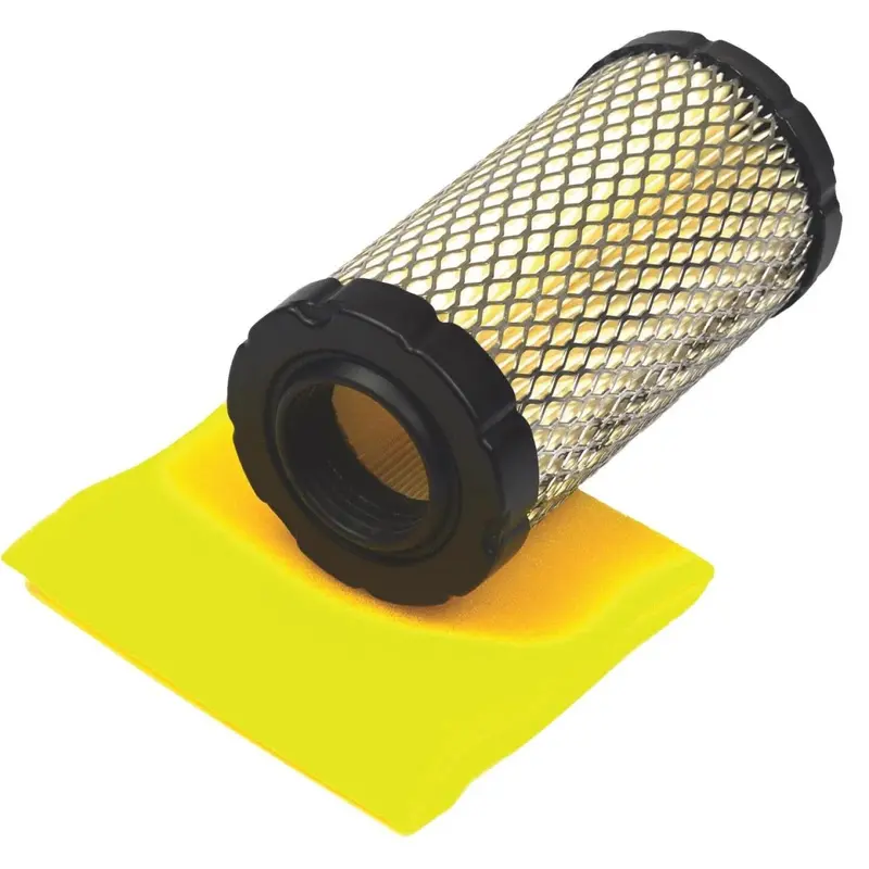 Briggs & Stratton Air Filter Cartridge – 20–21 Hp Engines, Includes Pre-Cleaner 1