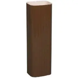 Brown Aluminum Downspout (2" X 3", 10 Ft) 1
