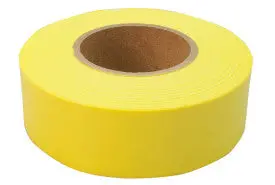 C.H. Hanson Flagging Tape – High-Visibility Marking Tape For Construction And Landscaping 1