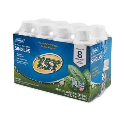Camco Tst Singles – 8 Bottles Per Box (4 Oz Each) 1