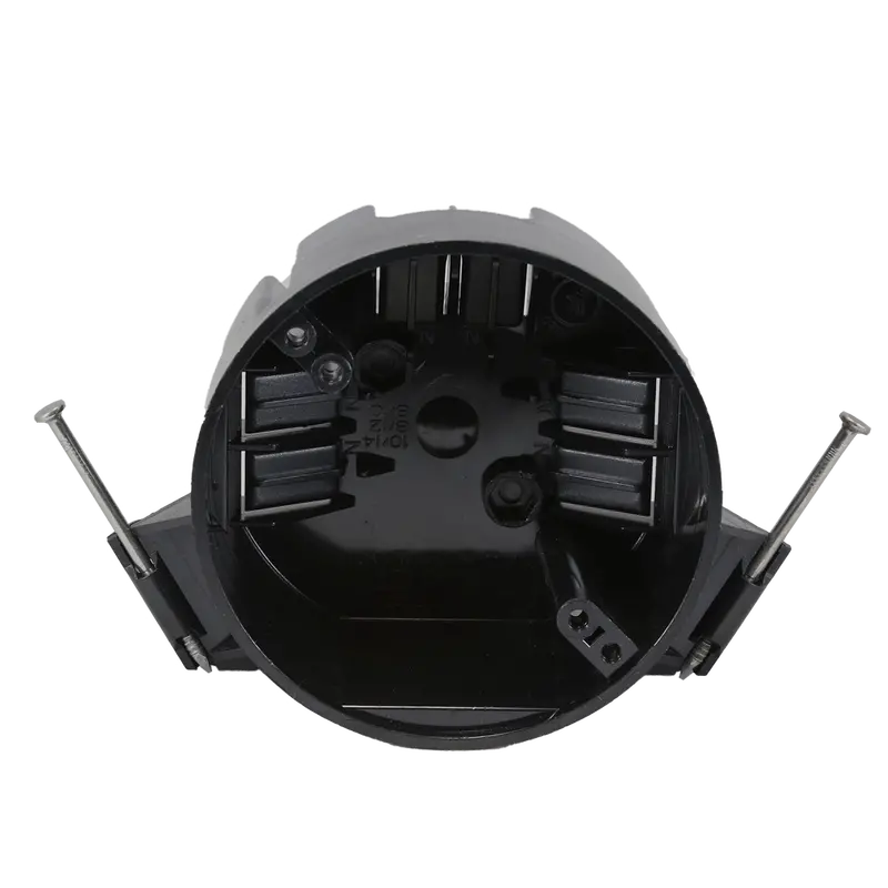 Cantex Ez Box Nail-On Ceiling Electrical Box – New-Work Residential Installation With Integrated Wire Clamps 1