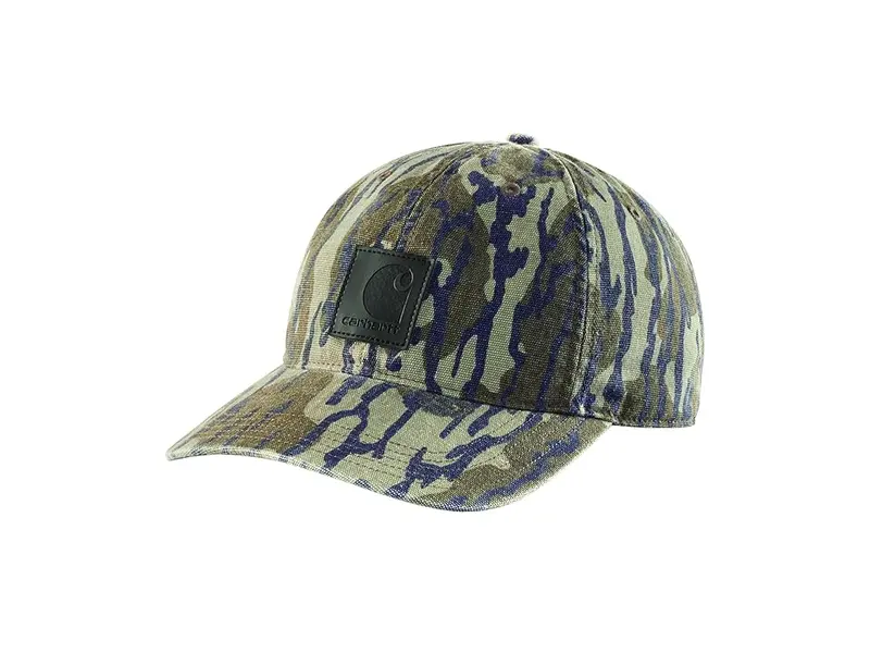 Carhartt Canvas Camouflage Baseball Cap – Adjustable Fit 1