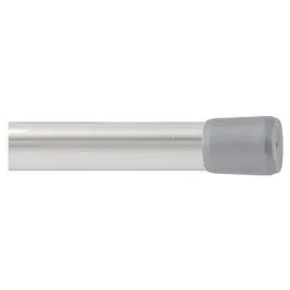 Carlisle Adjustable Spring-Tension Curtain Rod – Chrome Finish, 28–48 Inch Extendable 1