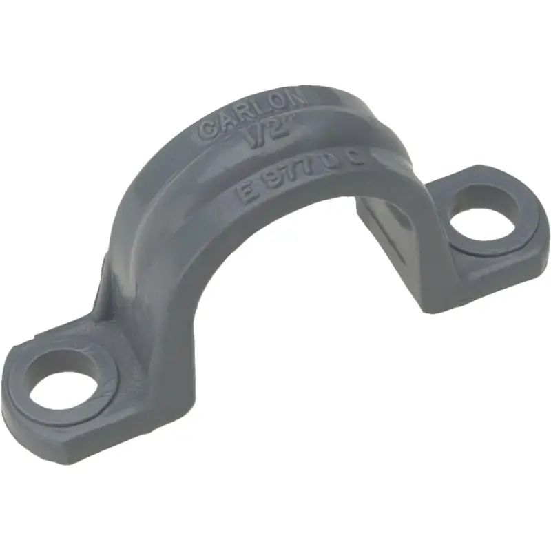 Carlon Pvc Strap – 1-1/4 Inch, Dual-Hole, 5-Pack 1