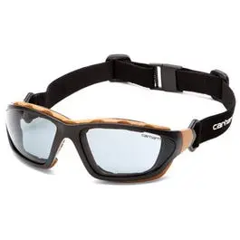 Carthage Gray-Lens Safety Glasses With Black-And-Tan Frame 1