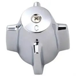 Central Brass Chrome Tub And Shower Handle – 2.75" × 2-3/8" 1