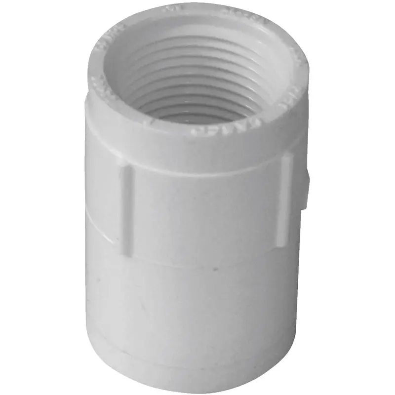 Charlotte Pipe 3/4-Inch Fip Schedule 40 Pvc Threaded Coupling 1