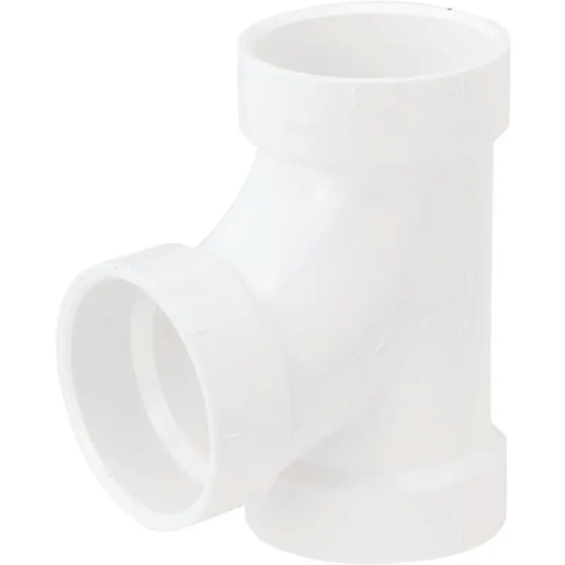 Charlotte Pipe 3-In Schedule 40 Sanitary Pvc Tee Fitting 1