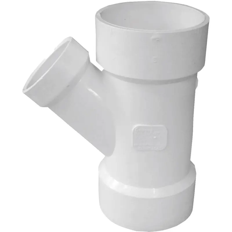 Charlotte Pipe 3" X 2" Schedule 40 Pvc Dwv Reducing Wye Fitting 1