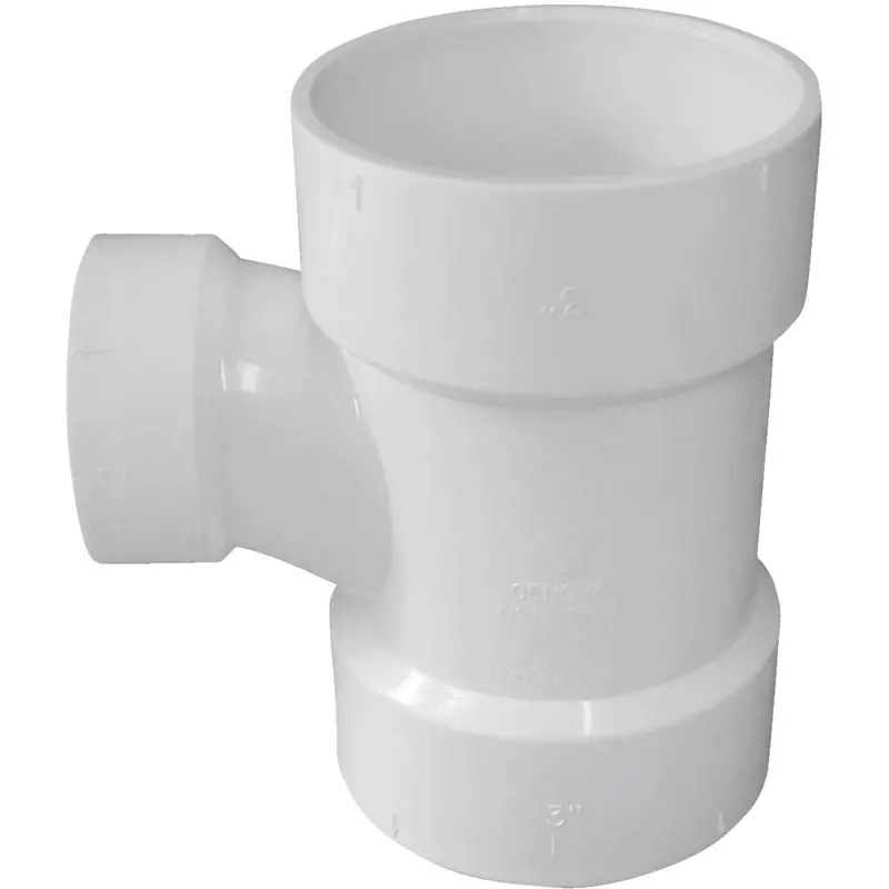 Charlotte Pipe Pvc Sanitary Tee – 3" X 2" Reducing Configuration 1