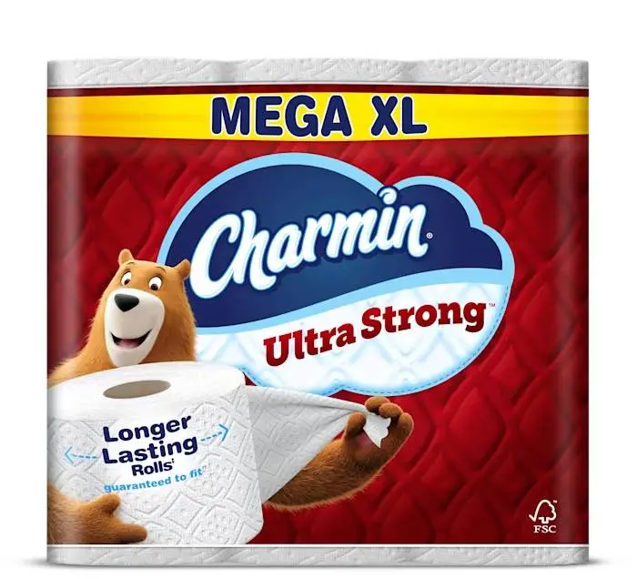 Charmin Ultra Strong Mega Xl Toilet Paper Roll – High-Capacity Bath Tissue 1