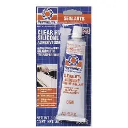 Clear 3-Ounce Silicone Adhesive Sealant For Indoor And Outdoor Use 1