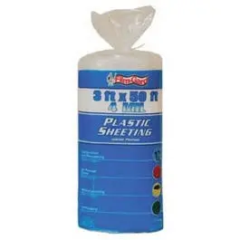 Clear Polyethylene Sheeting – 4-Mil, 3 Ft X 50 Ft Uv-Resistant Construction Film 1